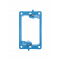 BestMounts - Low Voltage Mounting Bracket 1 Gang Multipurpose Drywall Mounting Wall Plate Bracket – ( 288 Pack - BLUE)